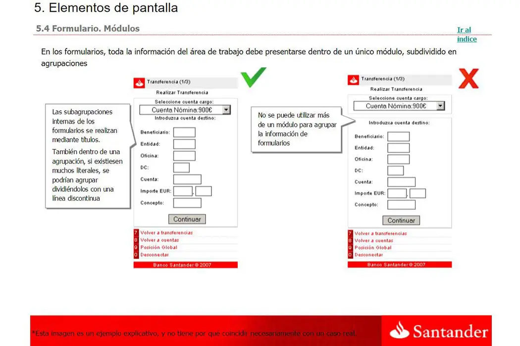 Primer portal móvil del Banco Santander